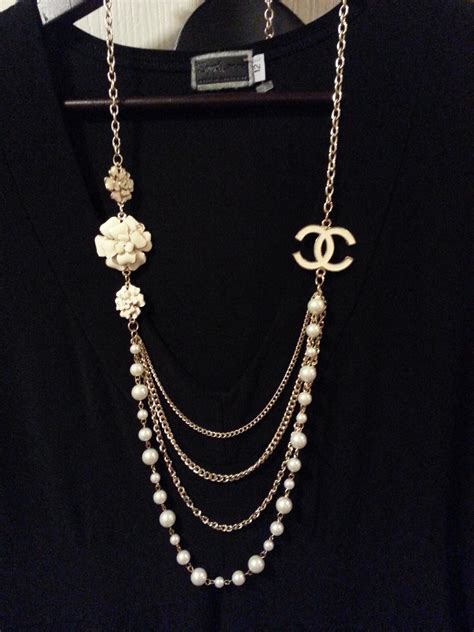 coco chanel jewelry necklaces|vintage Coco Chanel necklace.